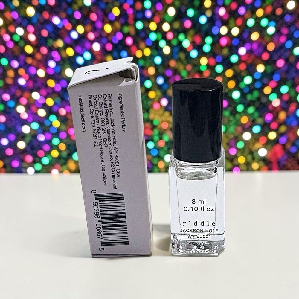 RIDDLE OIL Original Roll-On Fragrance Deluxe Mini 0.1 fl oz NIB - Picture 5 of 16
